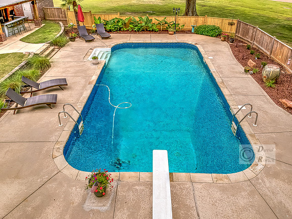 Swimming Pool Aerial View 2